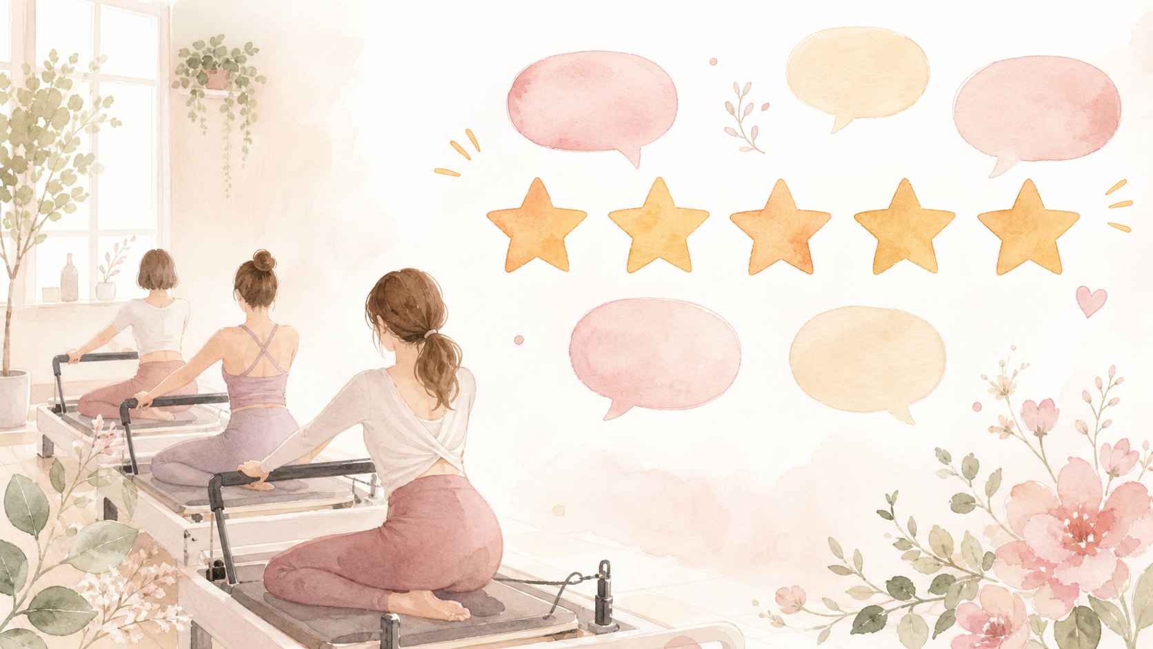 高評価口コミのイメージ